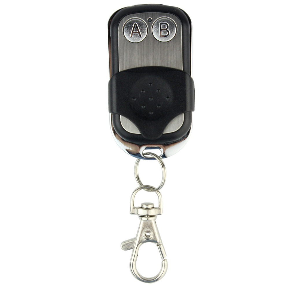Tay khiển sóng RF315 Inox có nắp trượt 2 nút